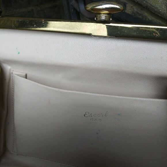 Vintage scort Reptile skin bag from 1940's and 50' - Picture 5 of 8